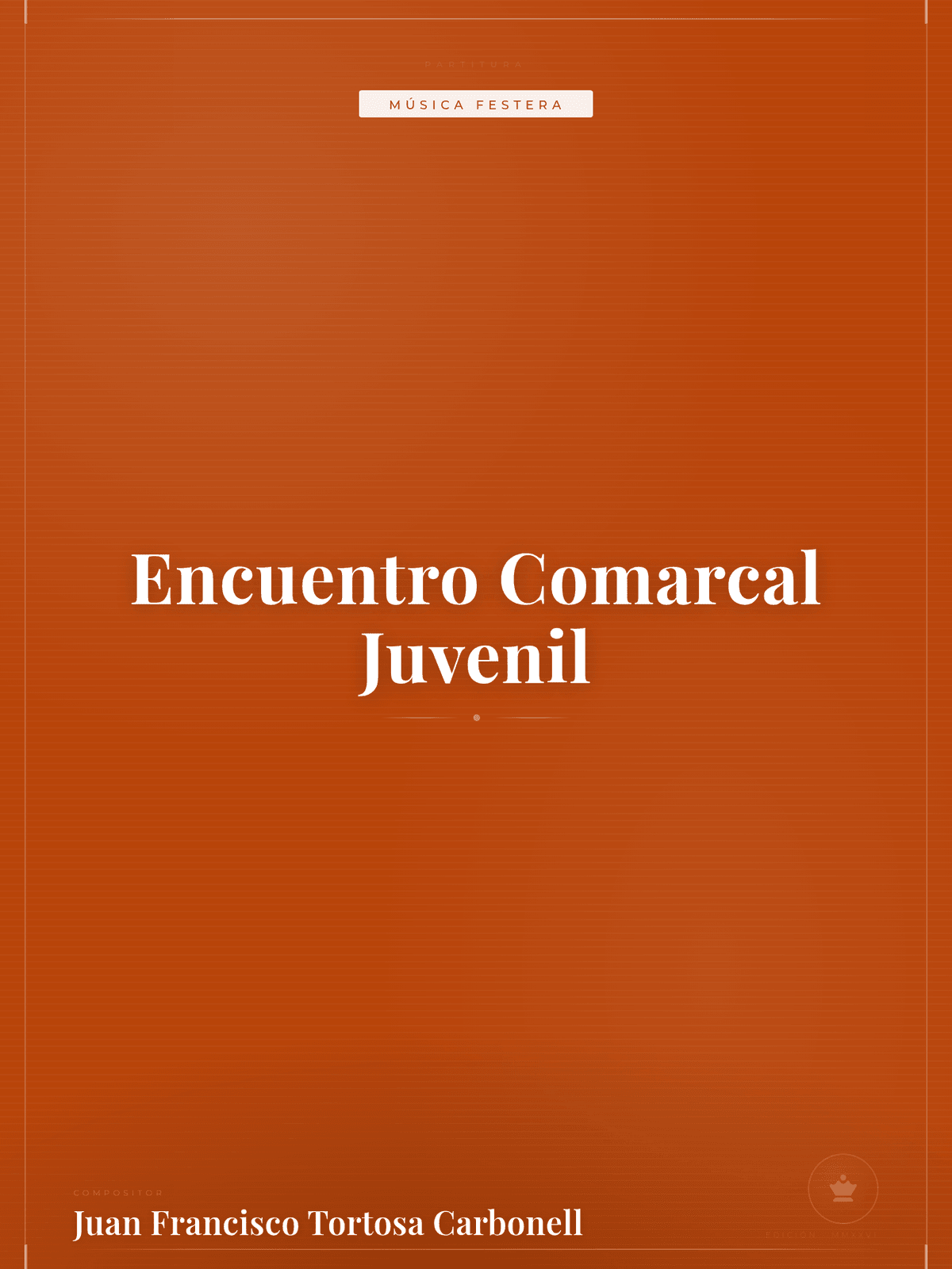 Portada de Encuentro Comarcal Juvenil