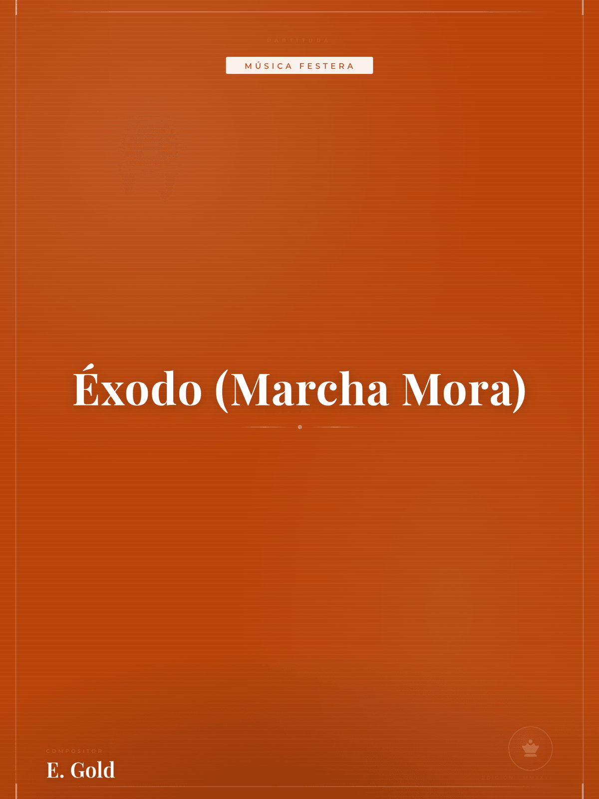 Portada de Éxodo (Marcha Mora)