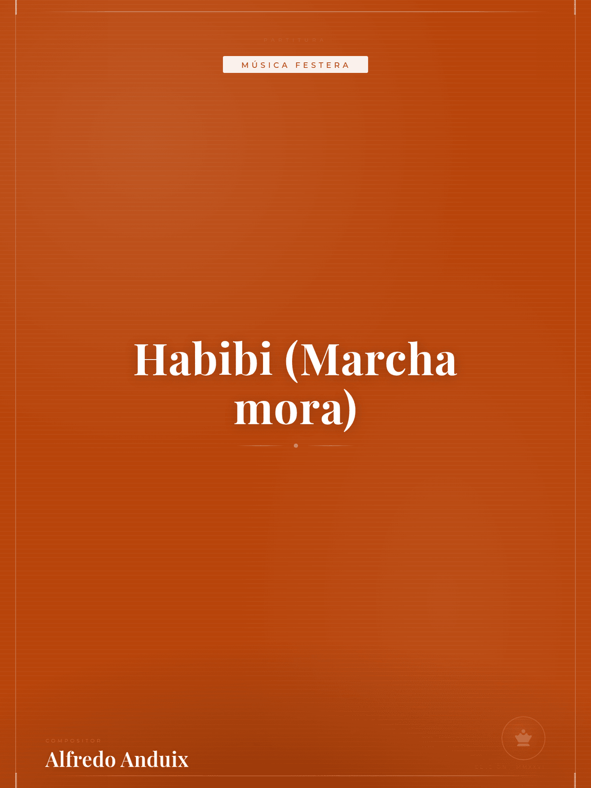 Portada de Habibi (Marcha mora)