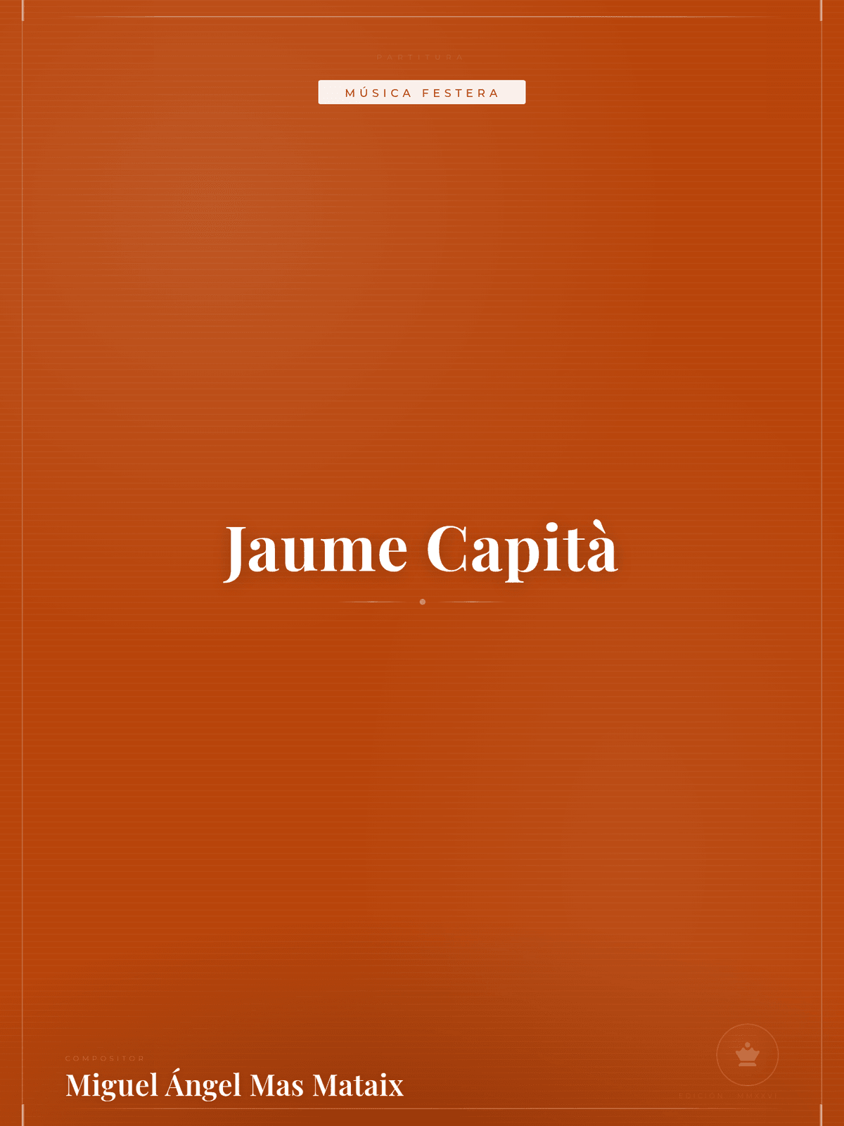 Portada de Jaume Capità