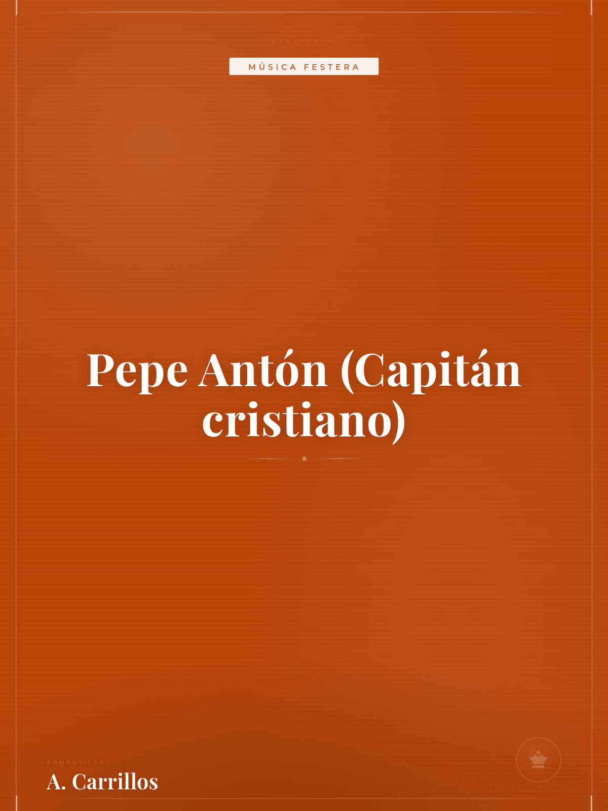 Portada de Pepe Antón (Capitán cristiano)
