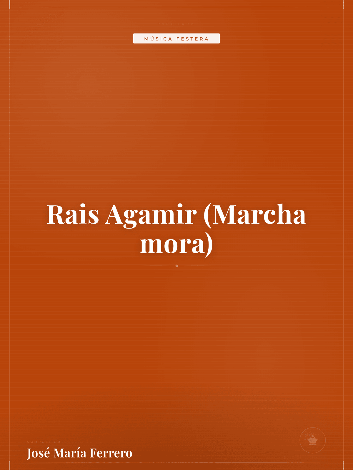 Portada de Rais Agamir (Marcha mora)