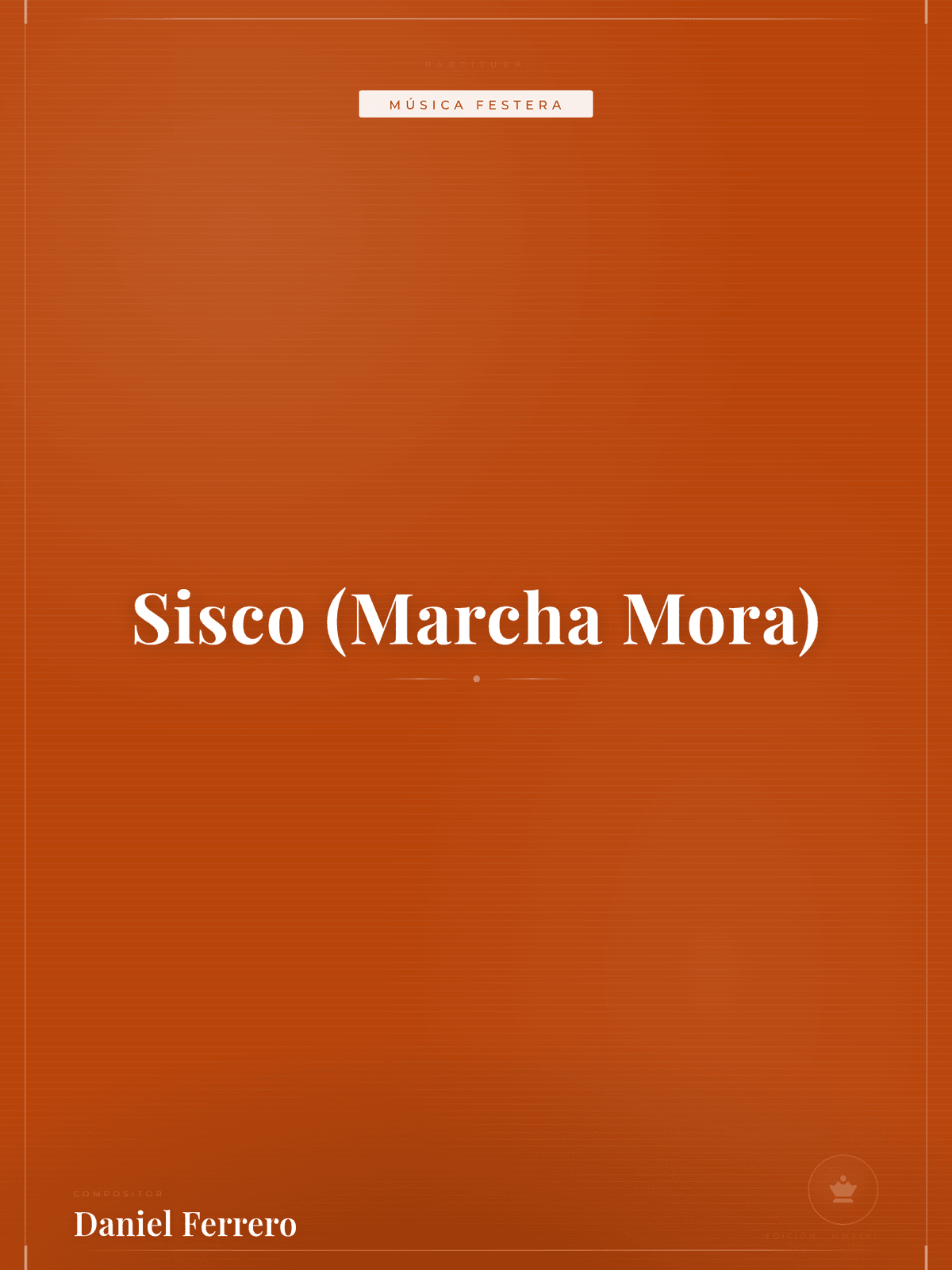Portada de Sisco (Marcha Mora)