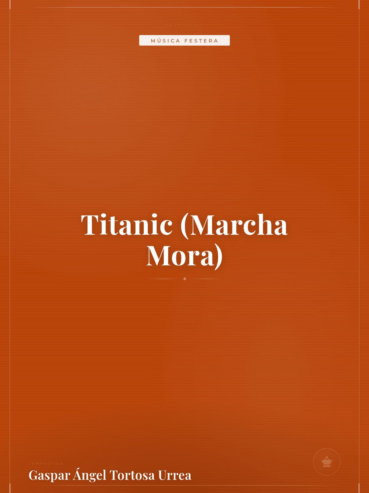 Portada de Titanic (Marcha Mora)