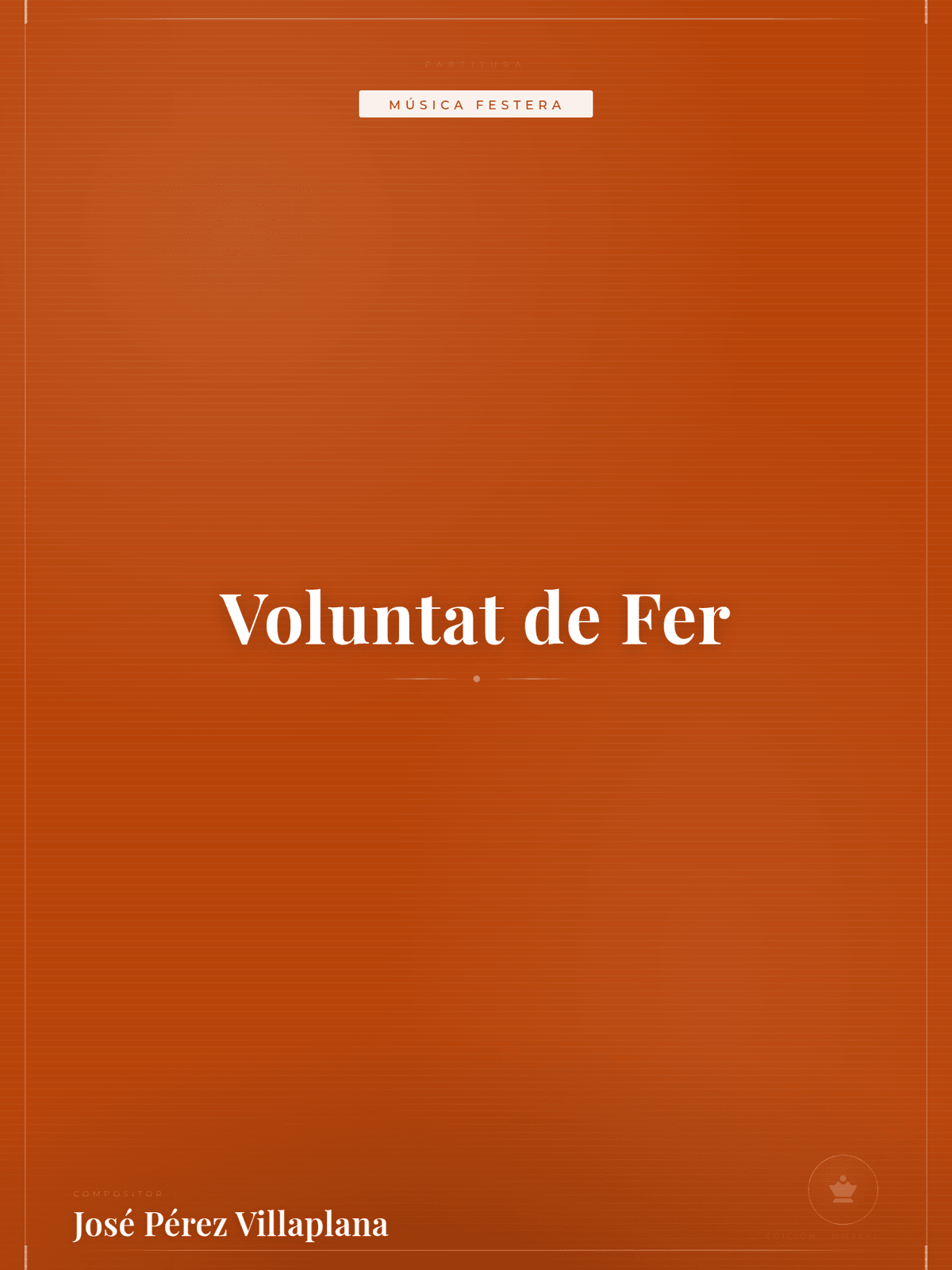 Portada de Voluntat de Fer