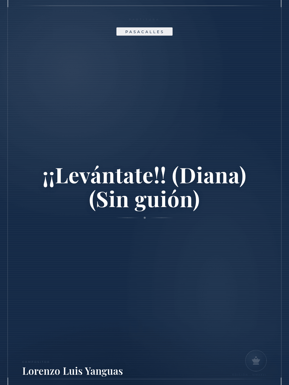 Portada de ¡¡Levántate!! (Diana) (Sin guión)