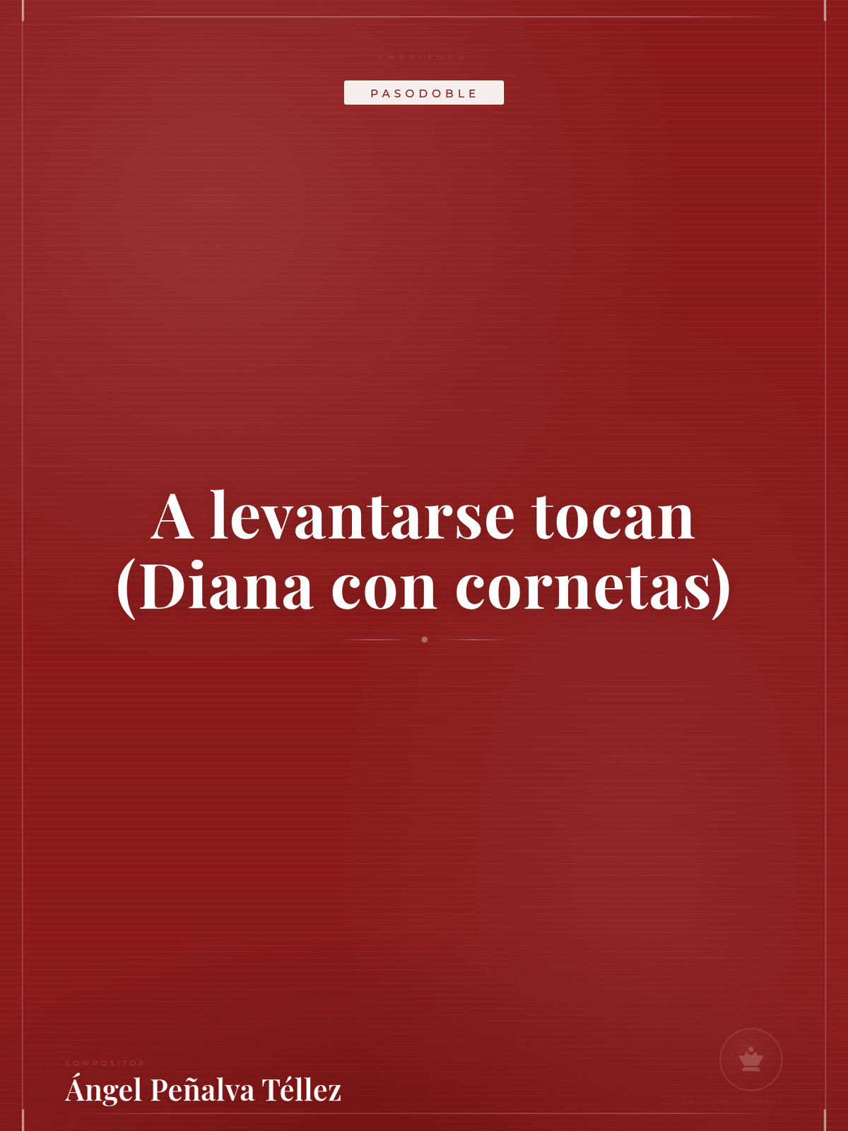 Portada de A levantarse tocan (Diana con cornetas)
