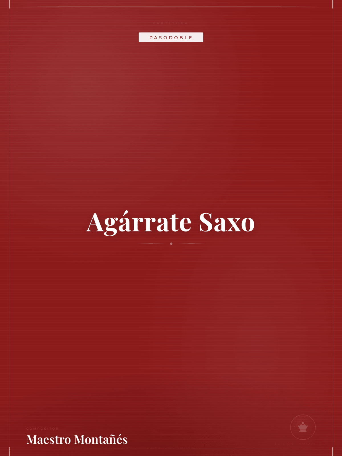 Portada de Agárrate Saxo