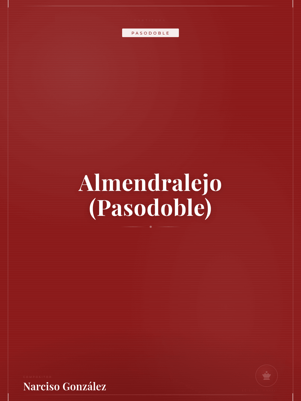 Portada de Almendralejo (Pasodoble)