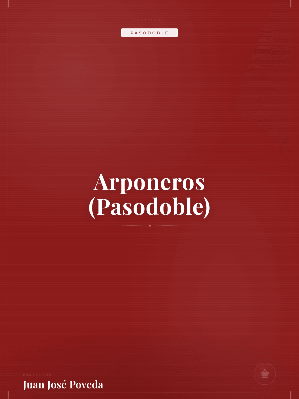 Portada de Arponeros (Pasodoble)