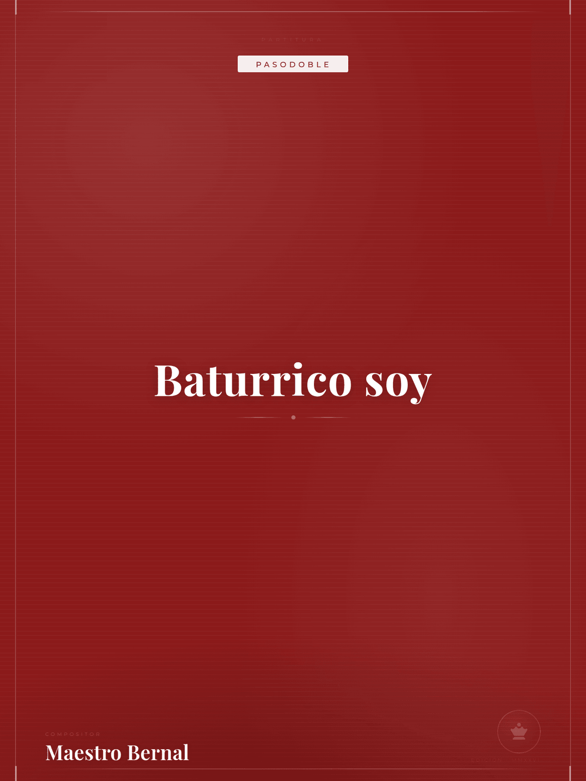 Portada de Baturrico soy