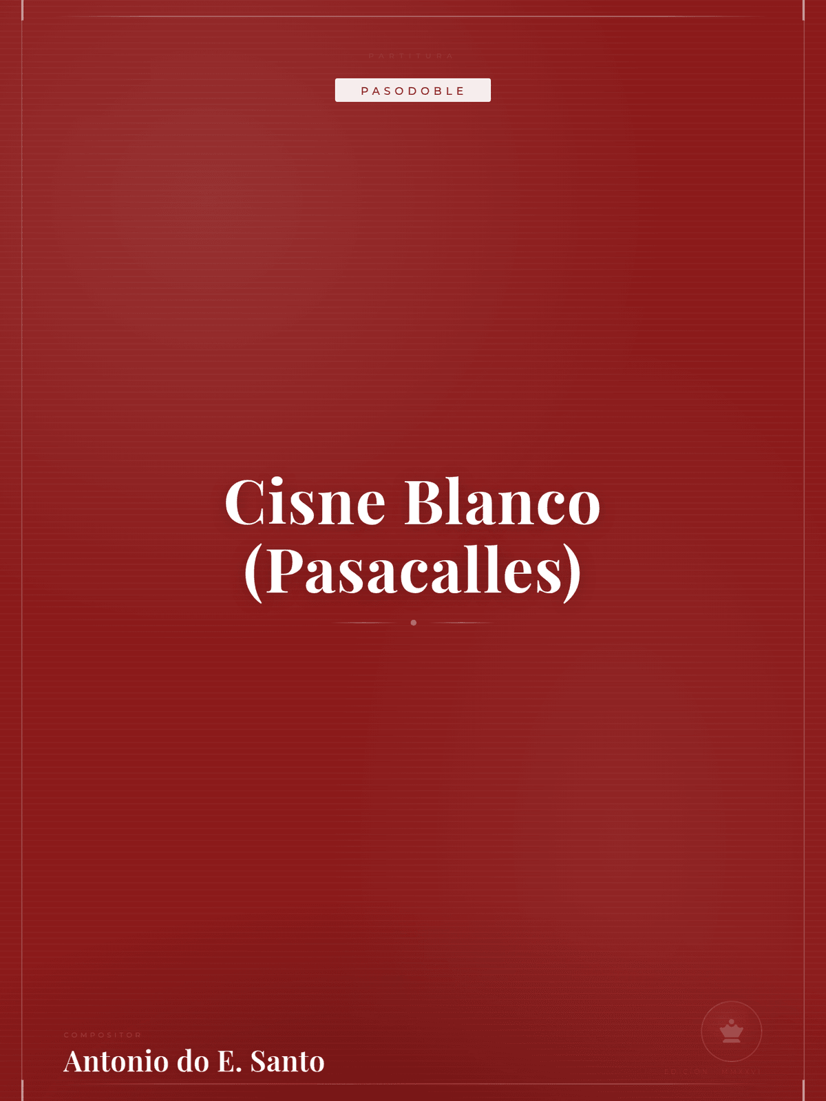 Portada de Cisne Blanco (Pasacalles)