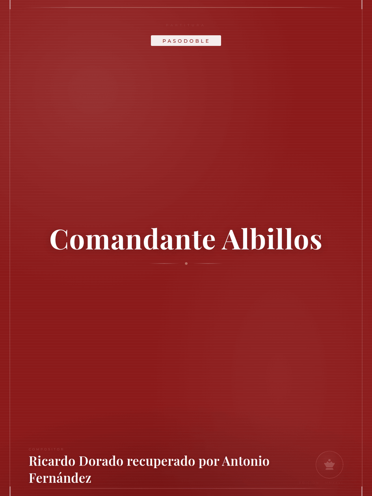 Portada de Comandante Albillos