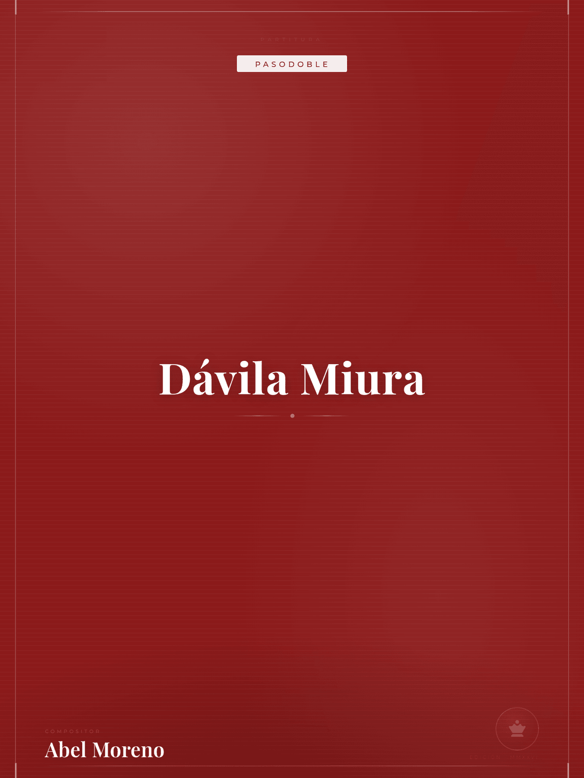Portada de Dávila Miura