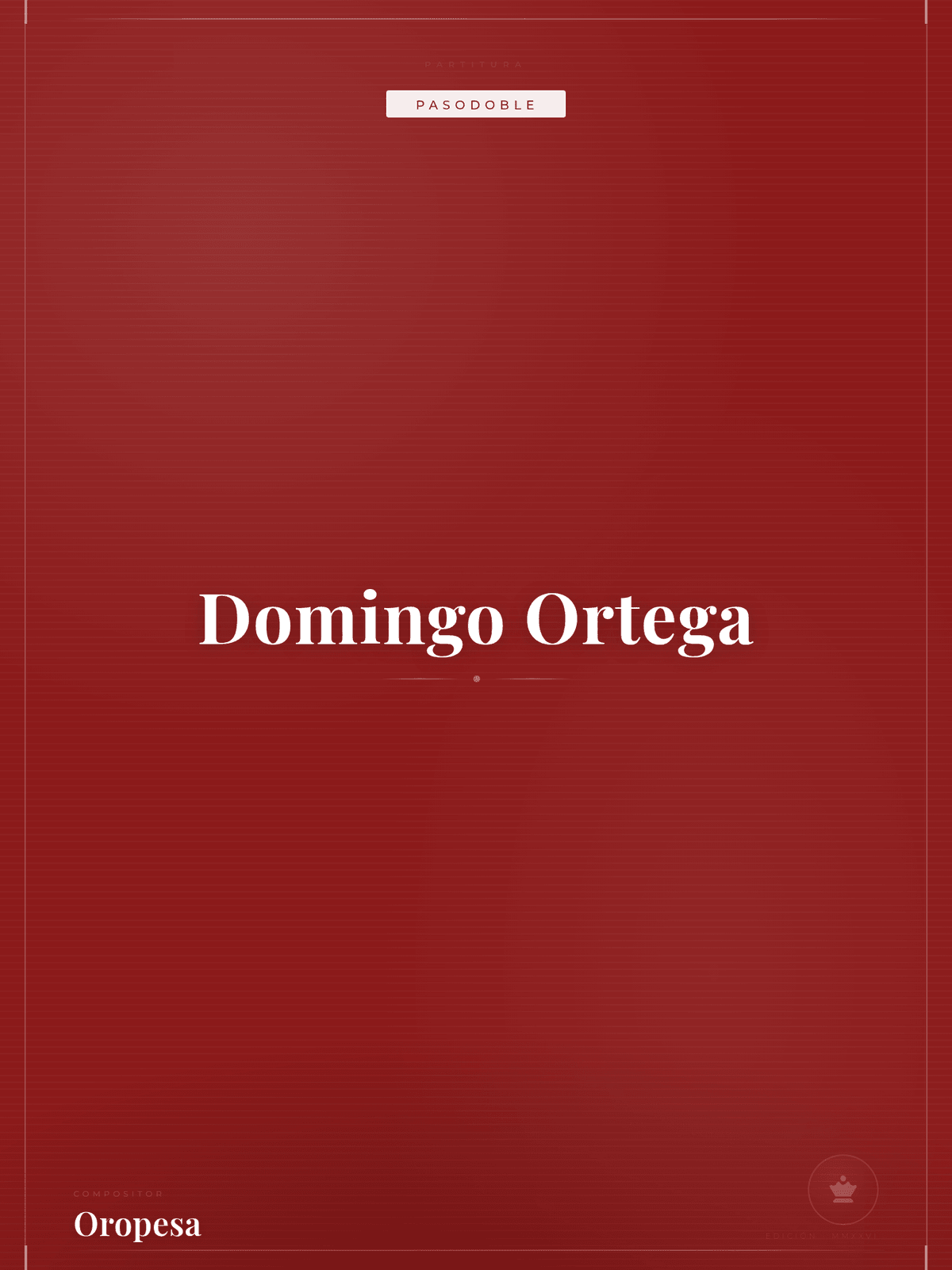 Portada de Domingo Ortega