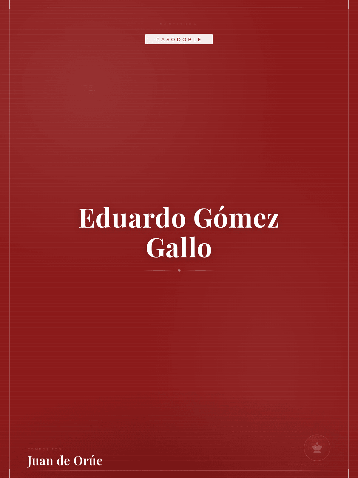 Portada de Eduardo Gómez Gallo