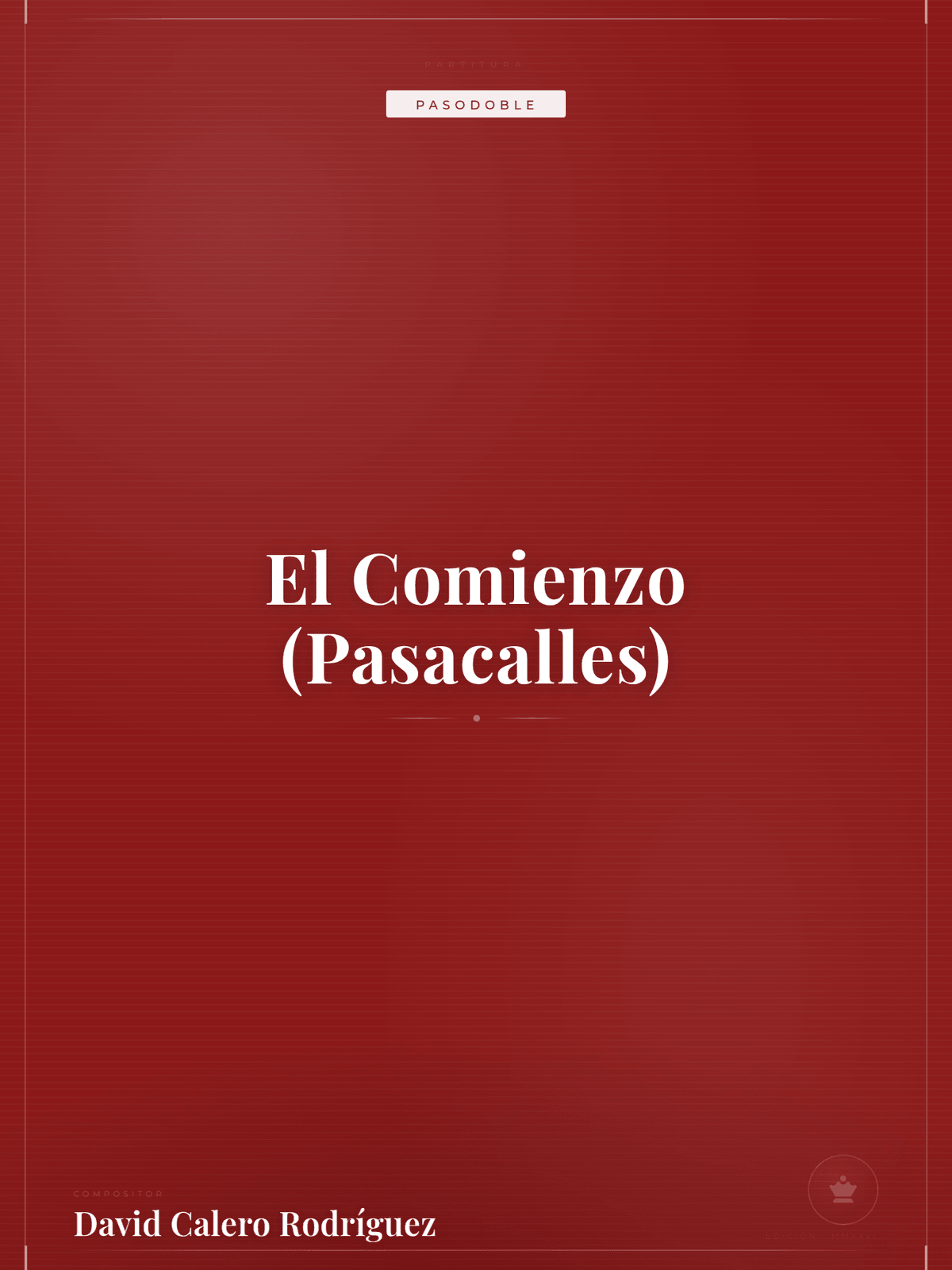 Portada de El Comienzo (Pasacalles)