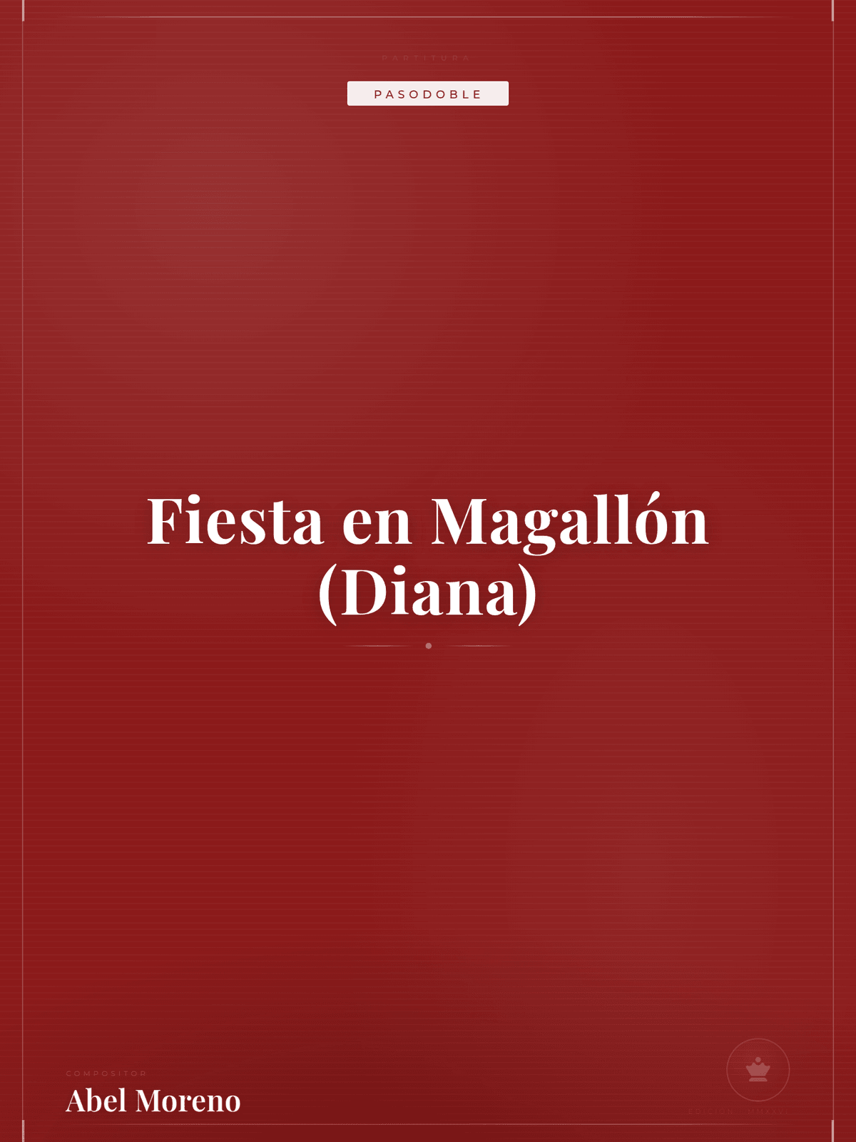 Portada de Fiesta en Magallón (Diana)