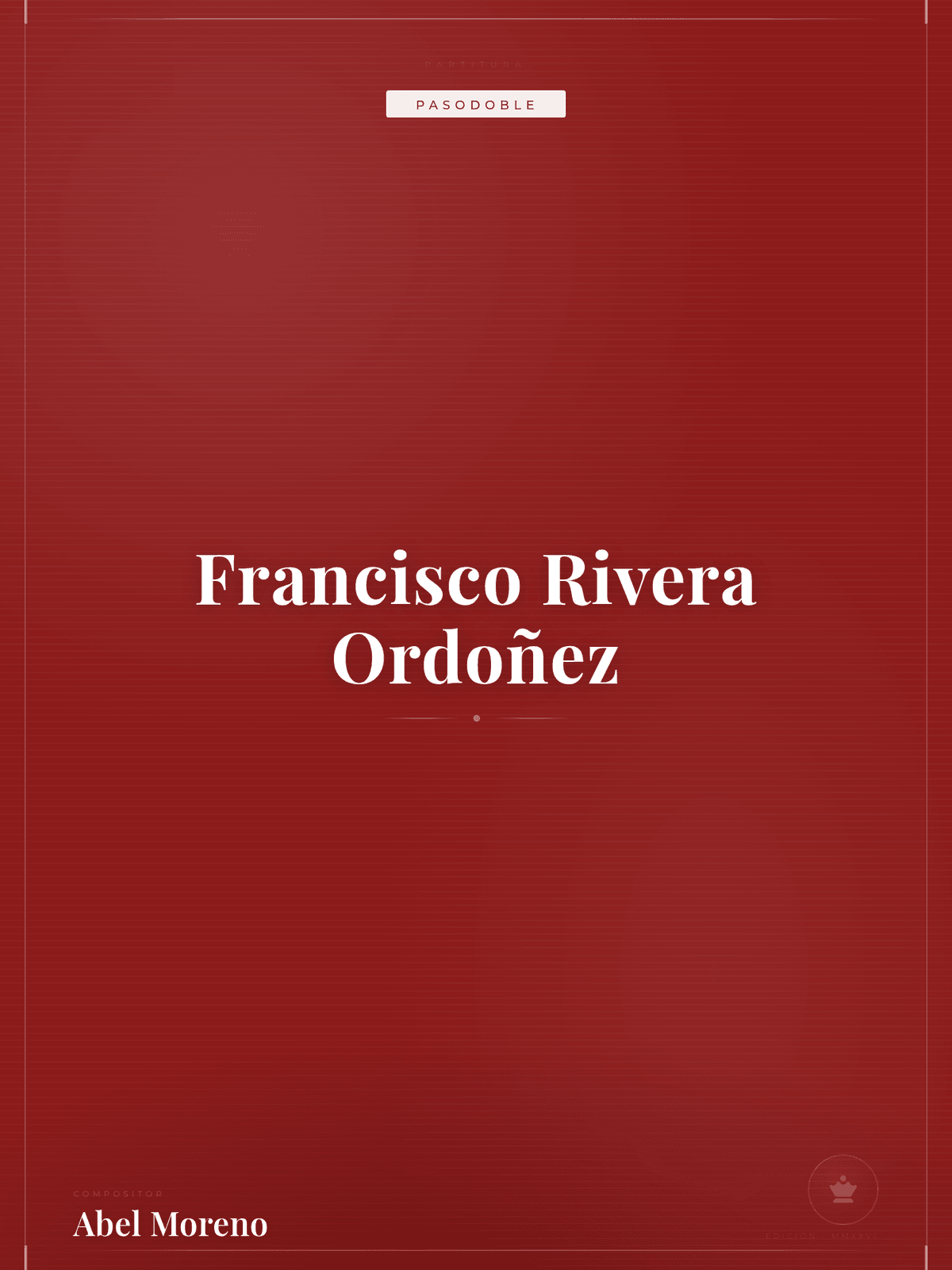 Portada de Francisco Rivera Ordoñez