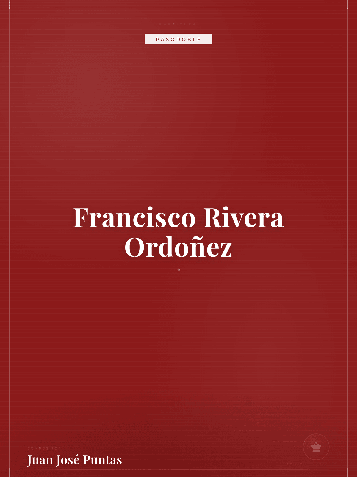 Portada de Francisco Rivera Ordoñez