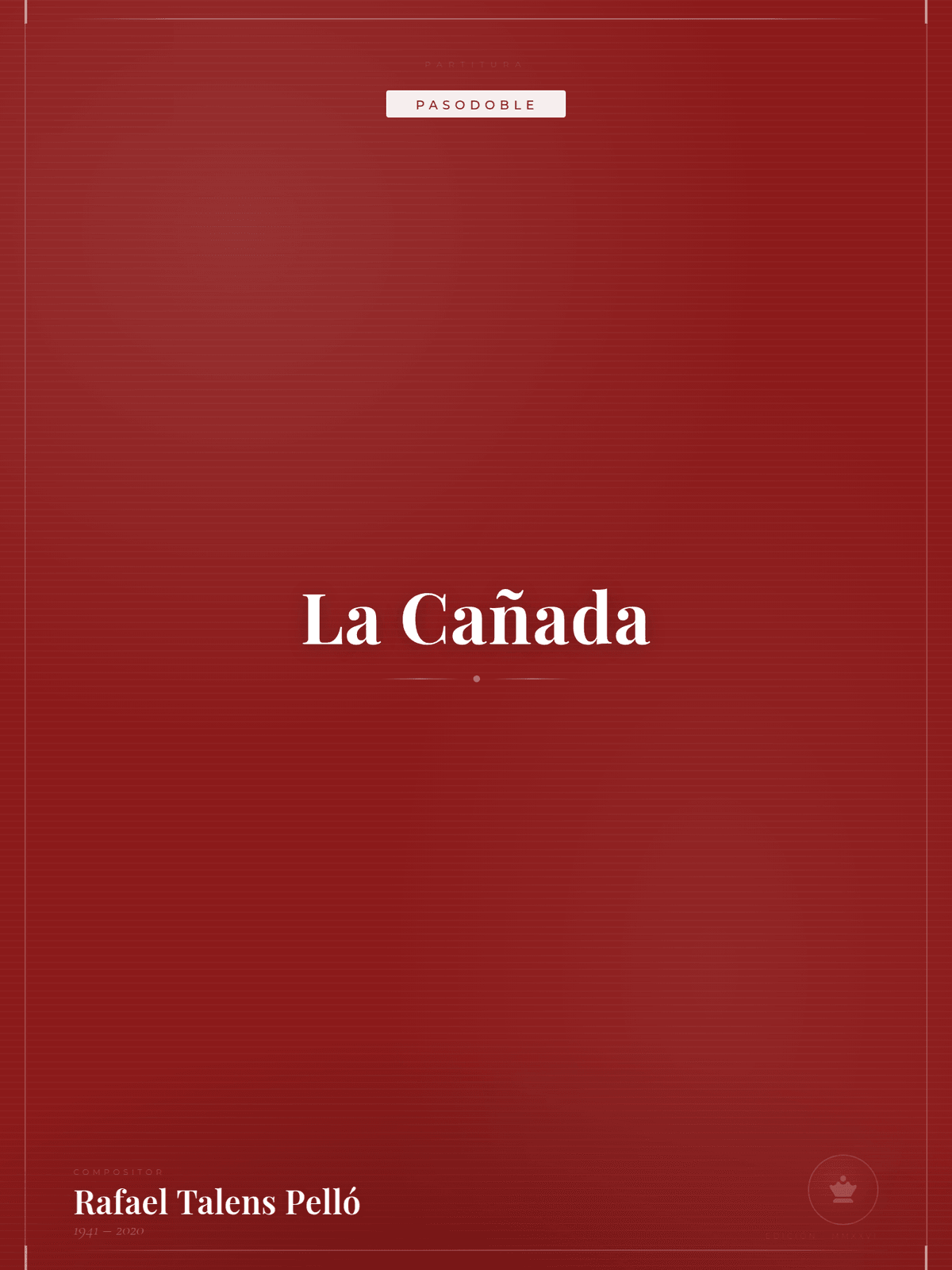 Portada de La Cañada