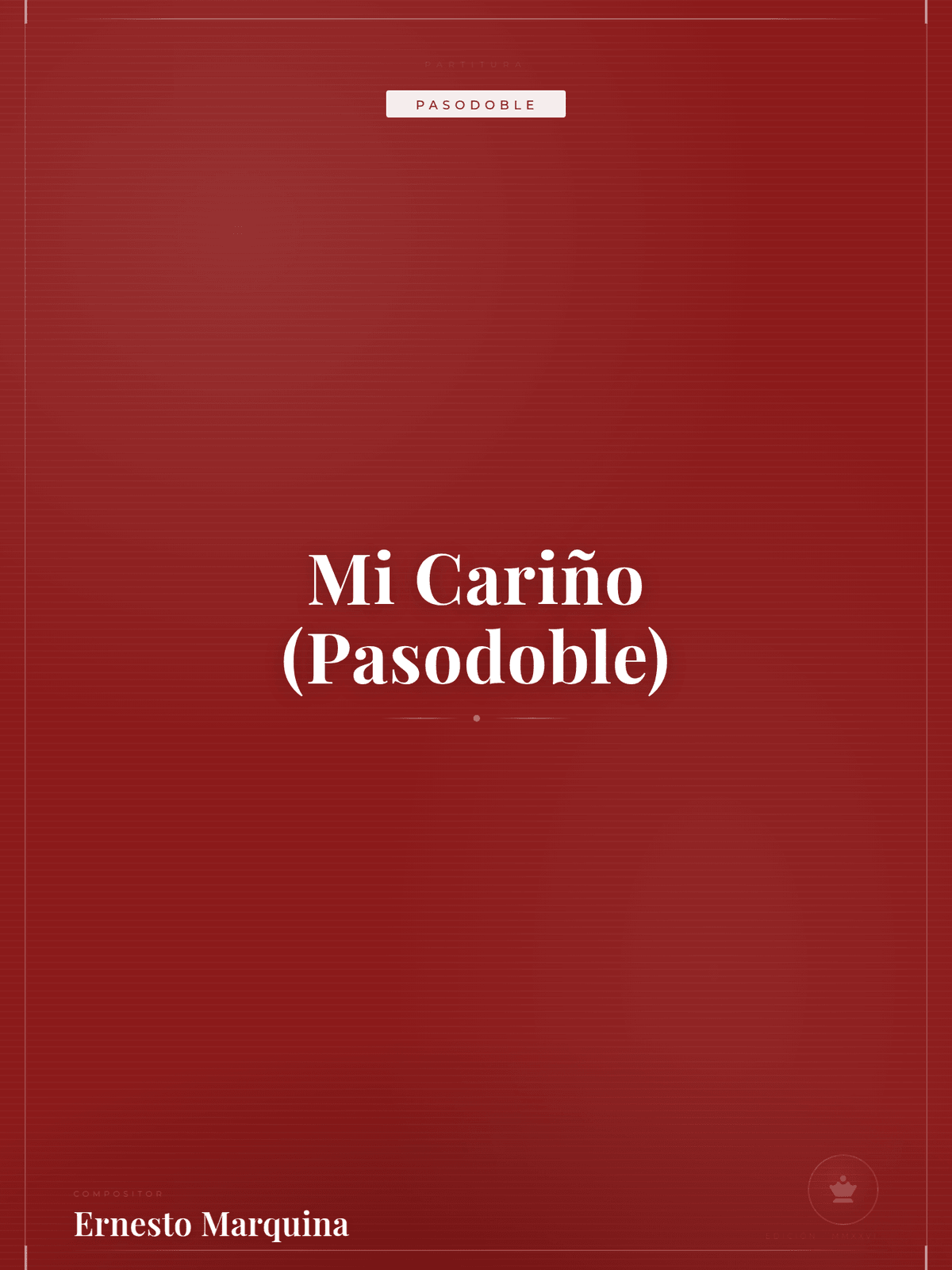 Portada de Mi Cariño (Pasodoble)