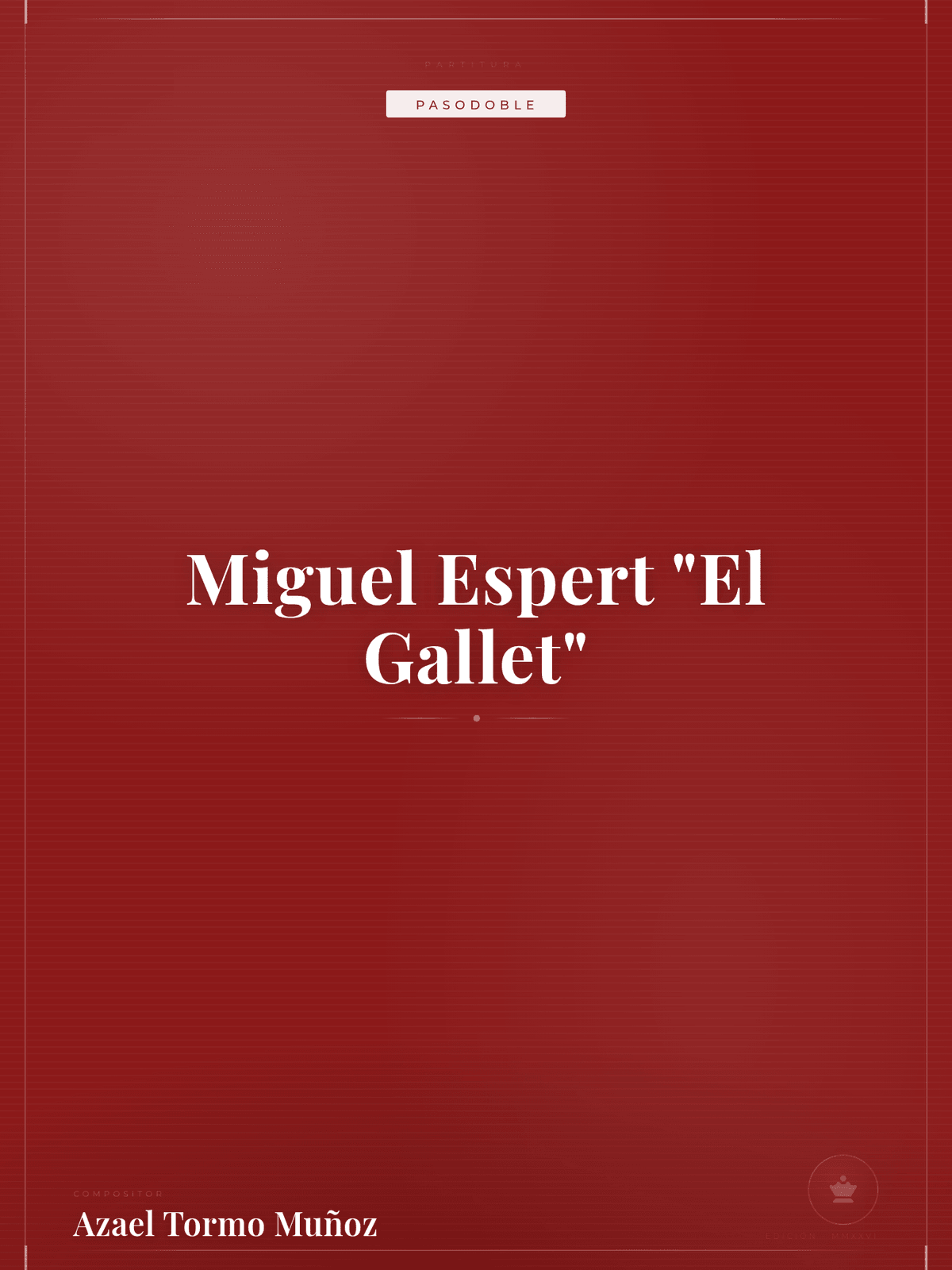 Portada de Miguel Espert "El Gallet"