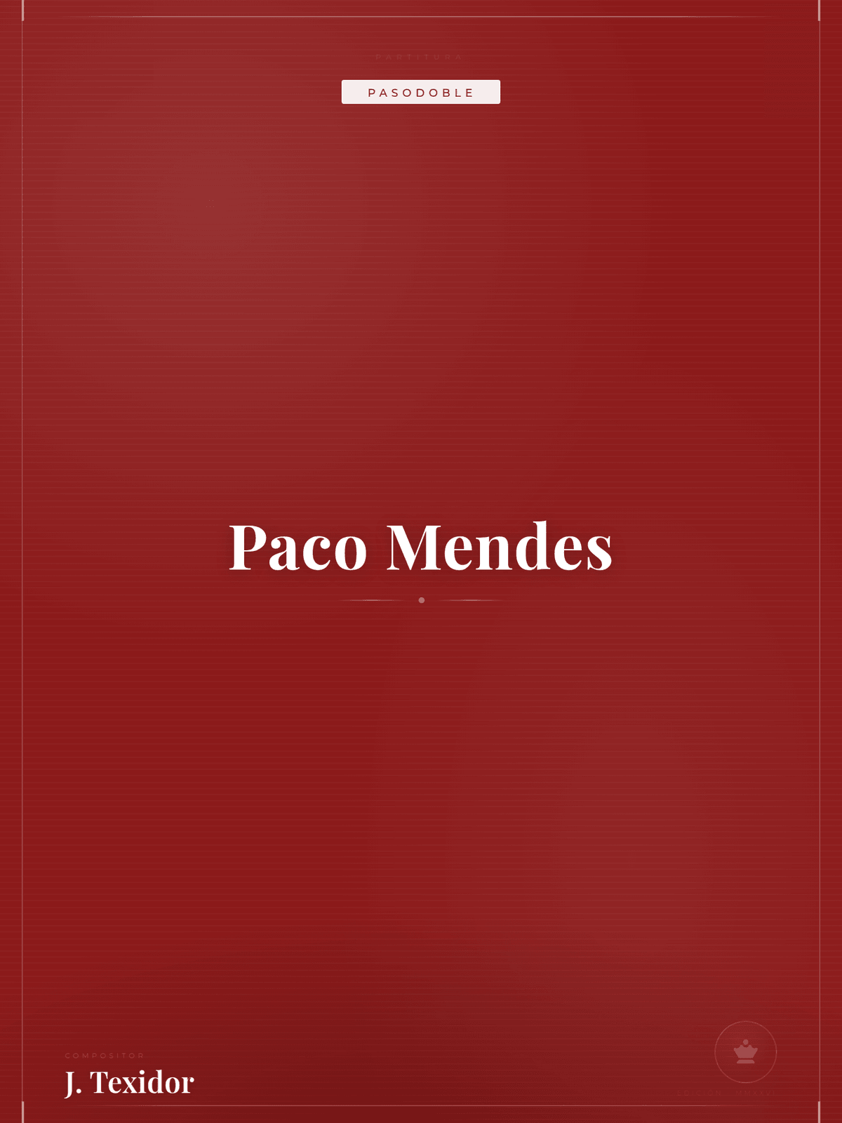 Portada de Paco Mendes