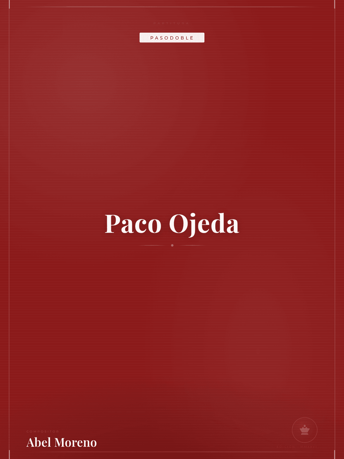 Portada de Paco Ojeda