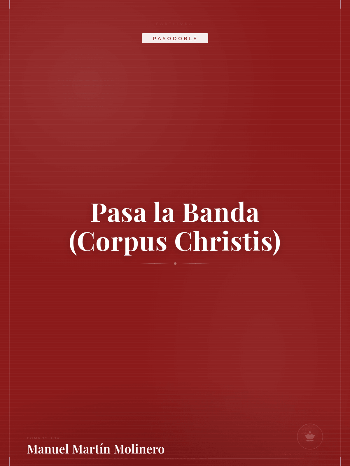 Portada de Pasa la Banda (Corpus Christis)