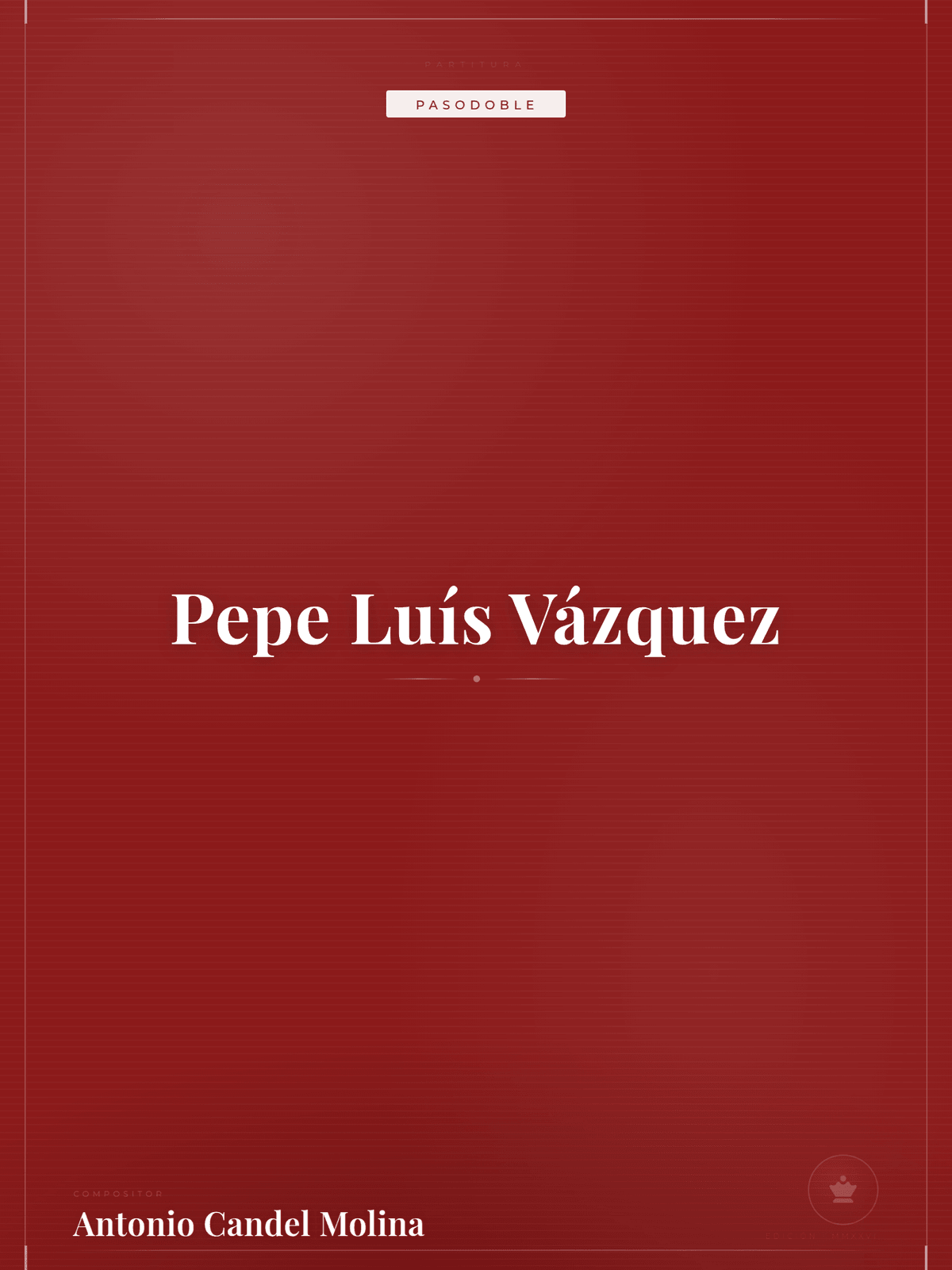 Portada de Pepe Luís Vázquez
