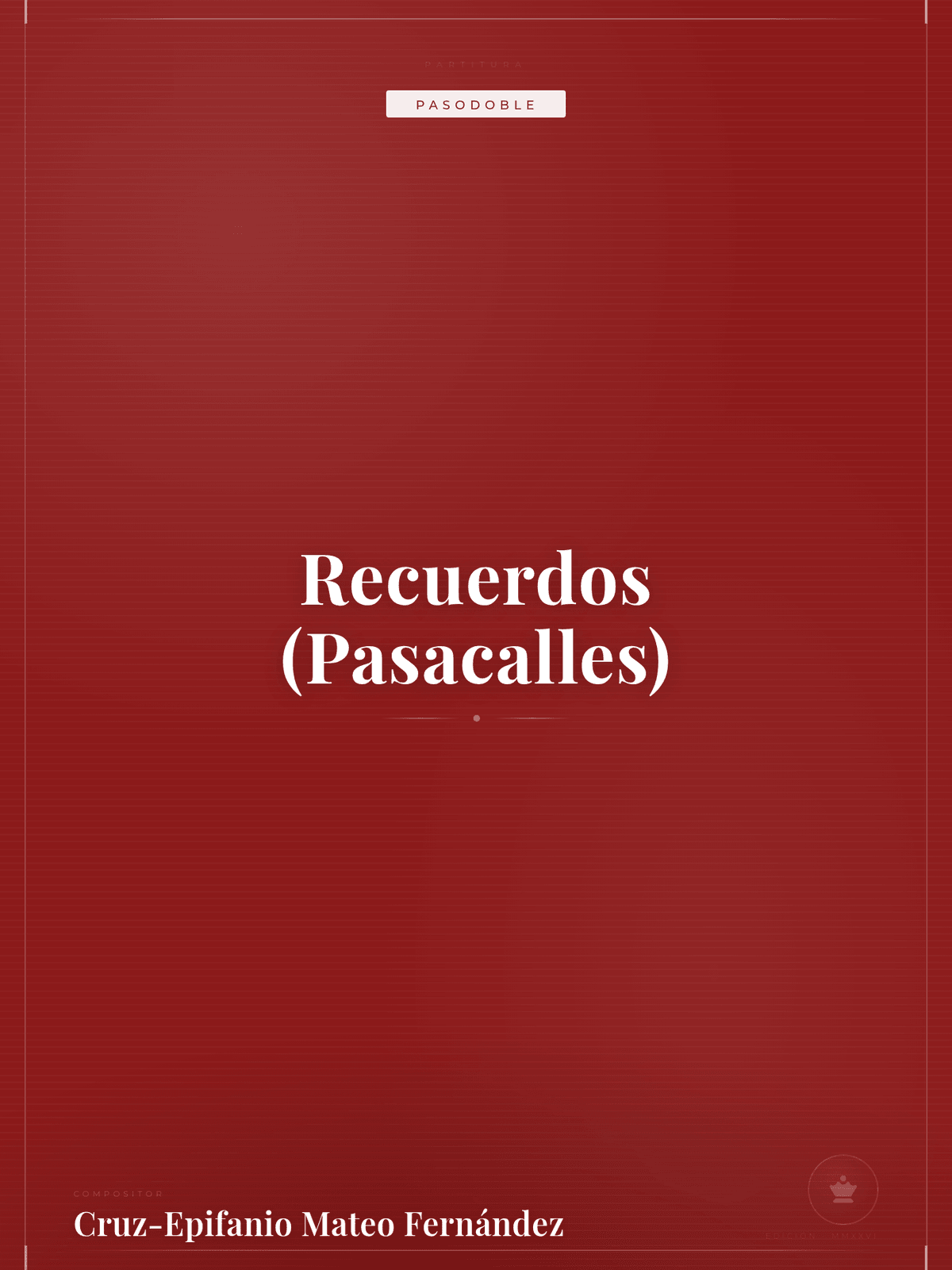 Portada de Recuerdos (Pasacalles)