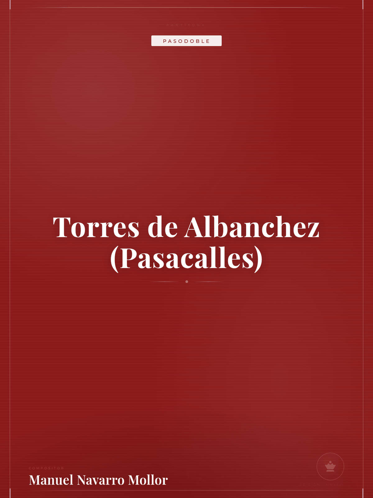 Portada de Torres de Albanchez (Pasacalles)