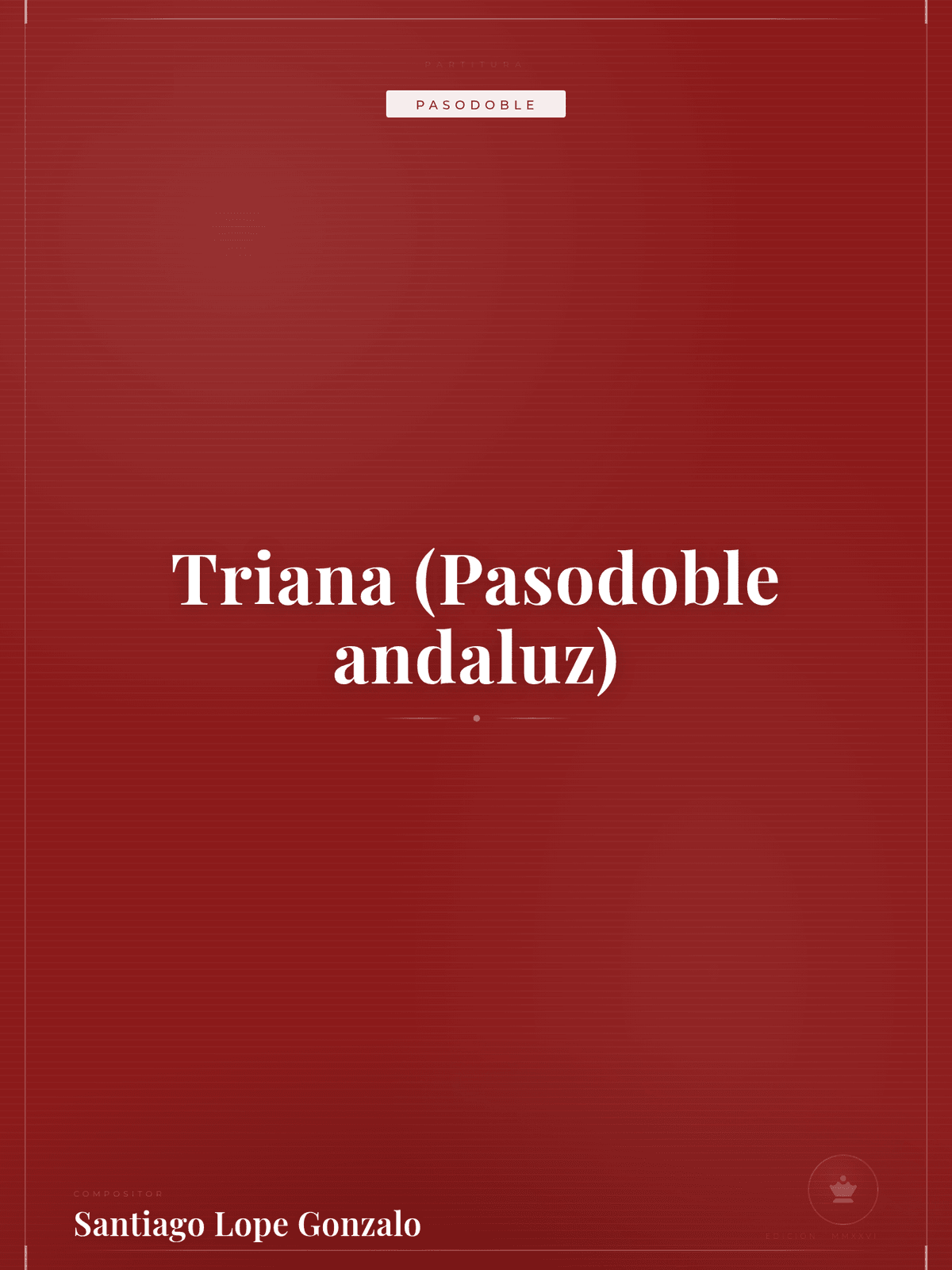 Portada de Triana (Pasodoble andaluz)