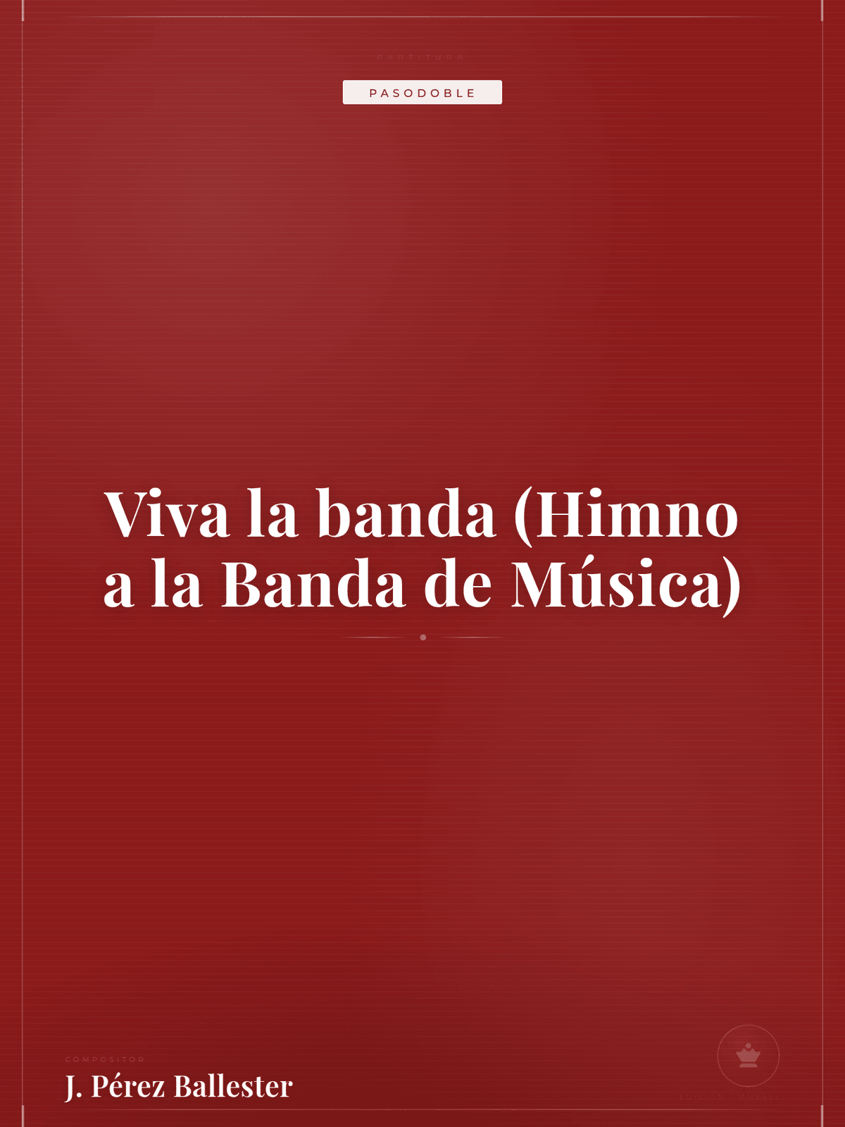 Portada de Viva la banda (Himno a la Banda de Música)